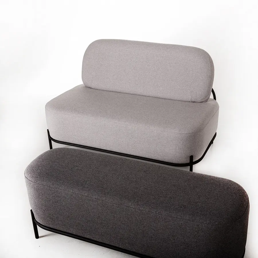 Пуф большой Gawaii темно-серый (RH) - интернет магазин Масса Мебель