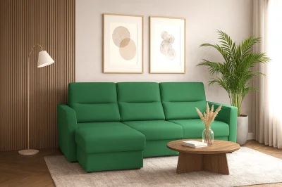 Диван угловой Палермо (Зеленый)