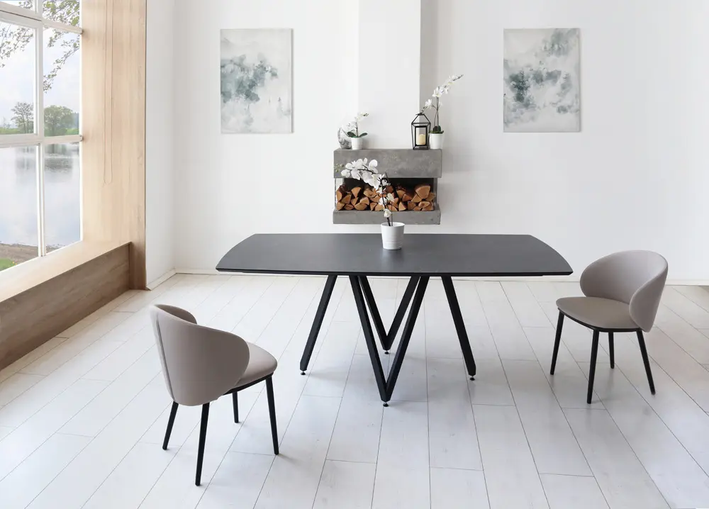 Стол обеденный Аксиома-3 HPL 100х150 (VIS)