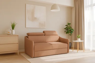 Диван-кровать Шенонсо F-290 коричневый, Massa