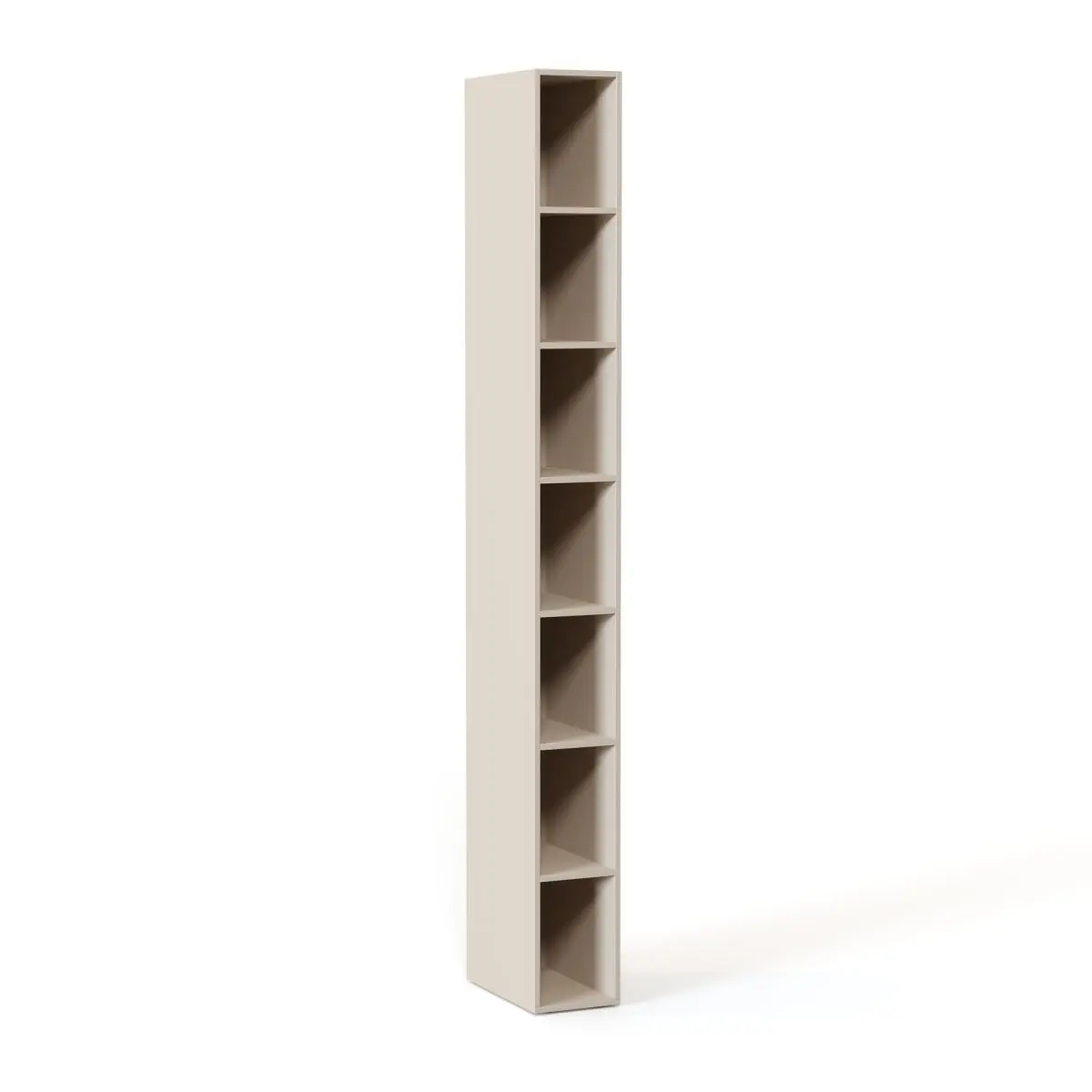 NEO Открытый вертикальный стеллаж Н=2460мм 250х2460х450 Кроношпан Кашемир 5981 BS