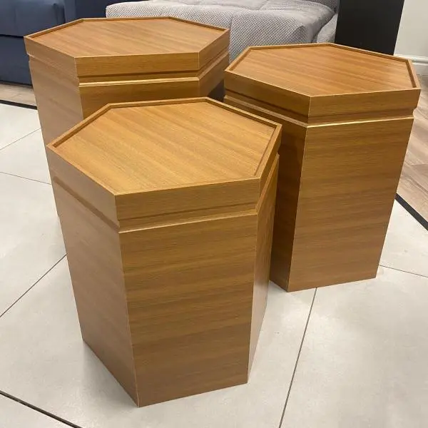 Кофейный столик Larex MTRC МДФ Турция Выставочный образец