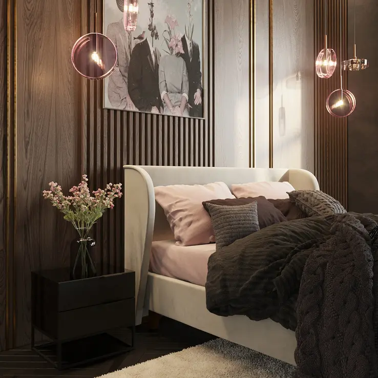 Тумба прикроватная Loft Art (MM) Выставочный образец