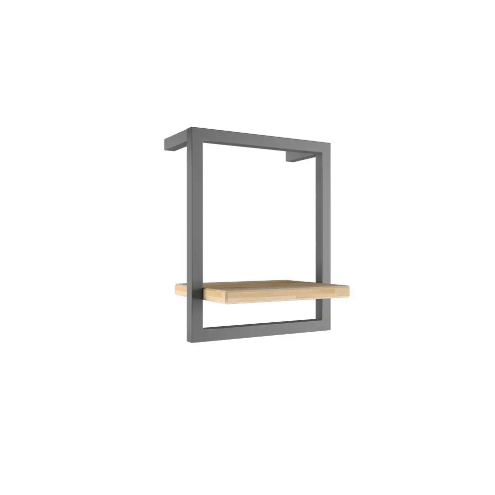 Полка настенная Твист Лофт рамка малая дерево/металл (POP) ВЫСТАВОЧНЫЙ ОБРАЗЕЦ