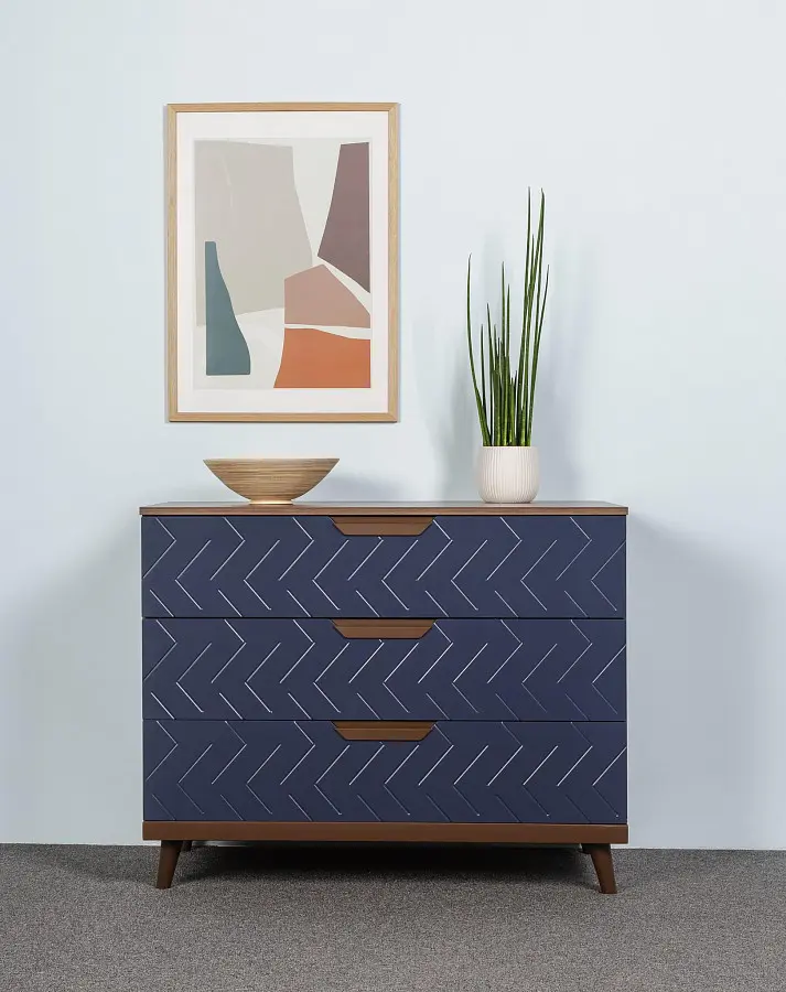 Комод 3 ящика Сканди (RH)