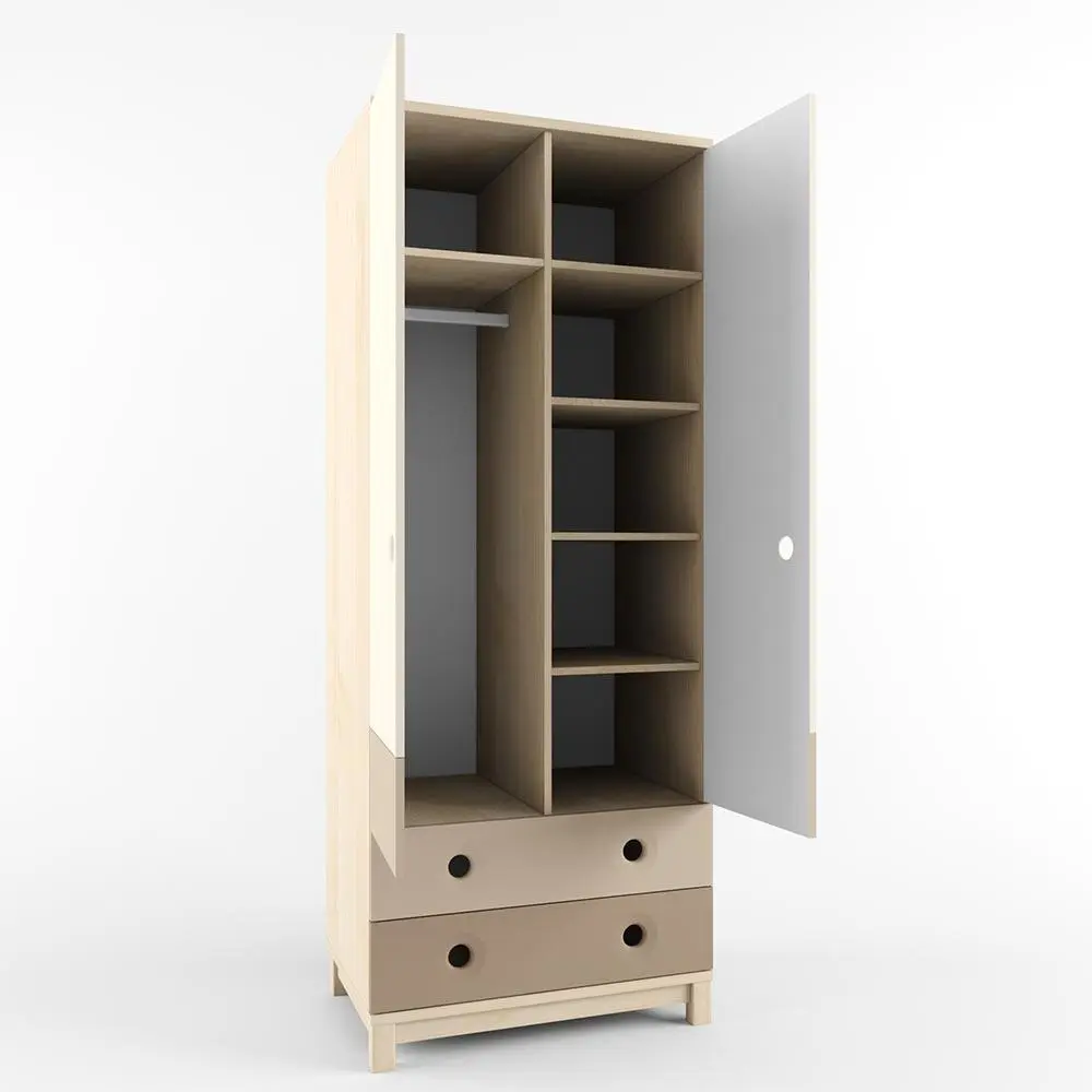 Шкаф двухстворчатый коллекция Робин Wood Лайт (POP) ВЫСТАВОЧНЫЙ ОБРАЗЕЦ 