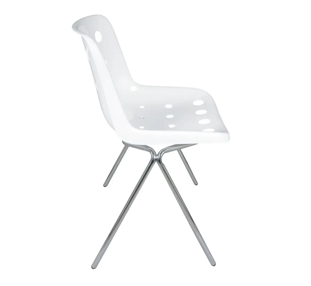 Стул твердый SHT-S179 белый / хром (SHF) снято | Интернет магазин Масса Мебель