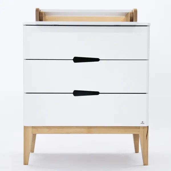 Комод Mia Light белый/дерево (ANT) - интернет магазин Масса Мебель