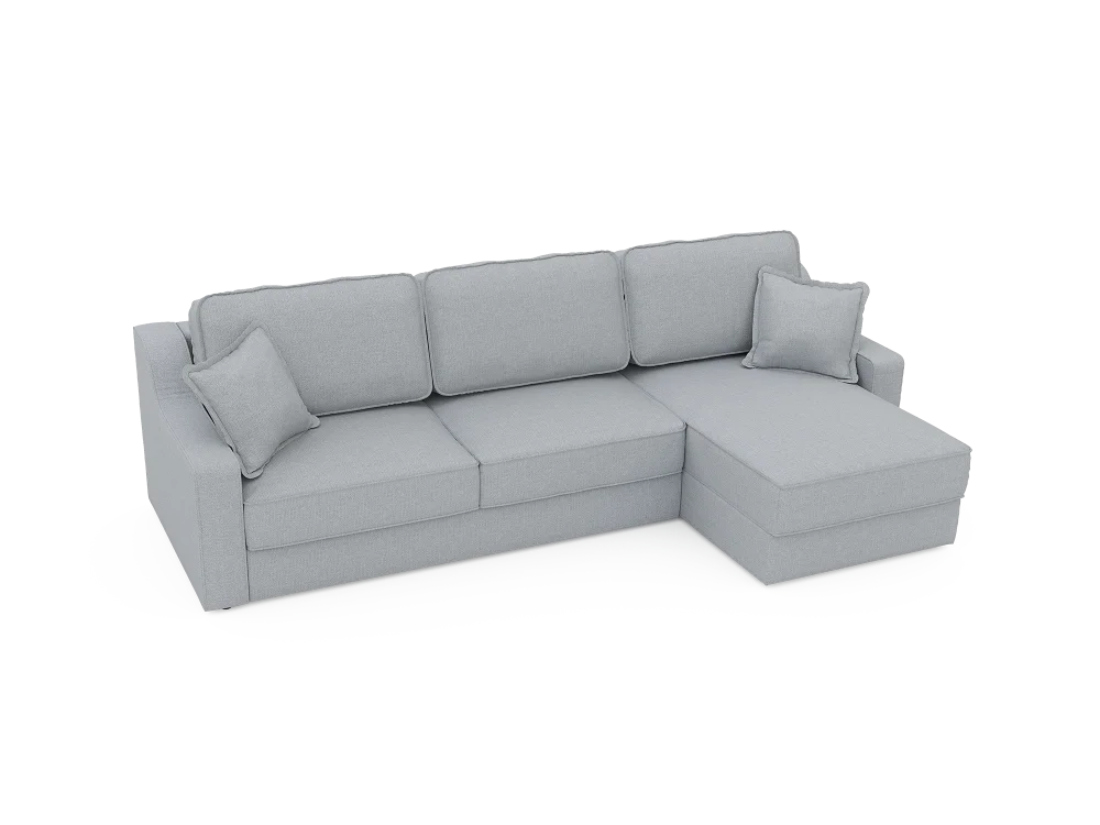 Диван-кровать угловой Монблан D-995 серый, Massa