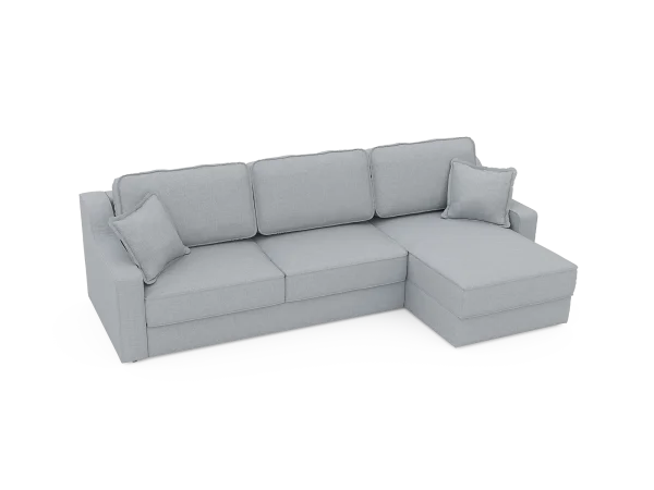 Монблан угловой диван-кровать (Серый)