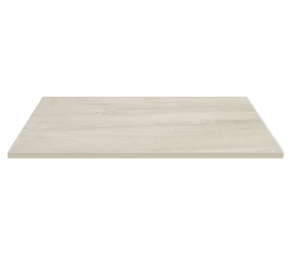 Стол SHT-TU14/120/80 ЛДСП белый муар / дуб беленый(SHF) | Интернет магазин Масса Мебель