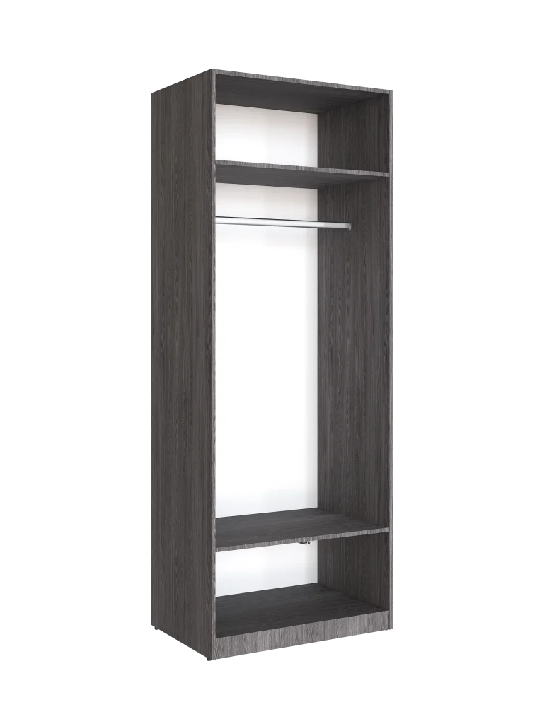 Шкаф распашной 800 (Черный)