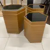 Кофейный столик Larex MTRC стекло 2262 МДФ Турция