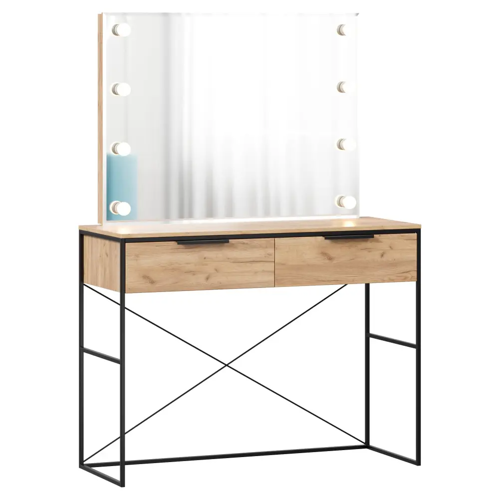 Стол туалетный Норд (Дуб Золотой) ЛД | Интернет магазин Масса Мебель