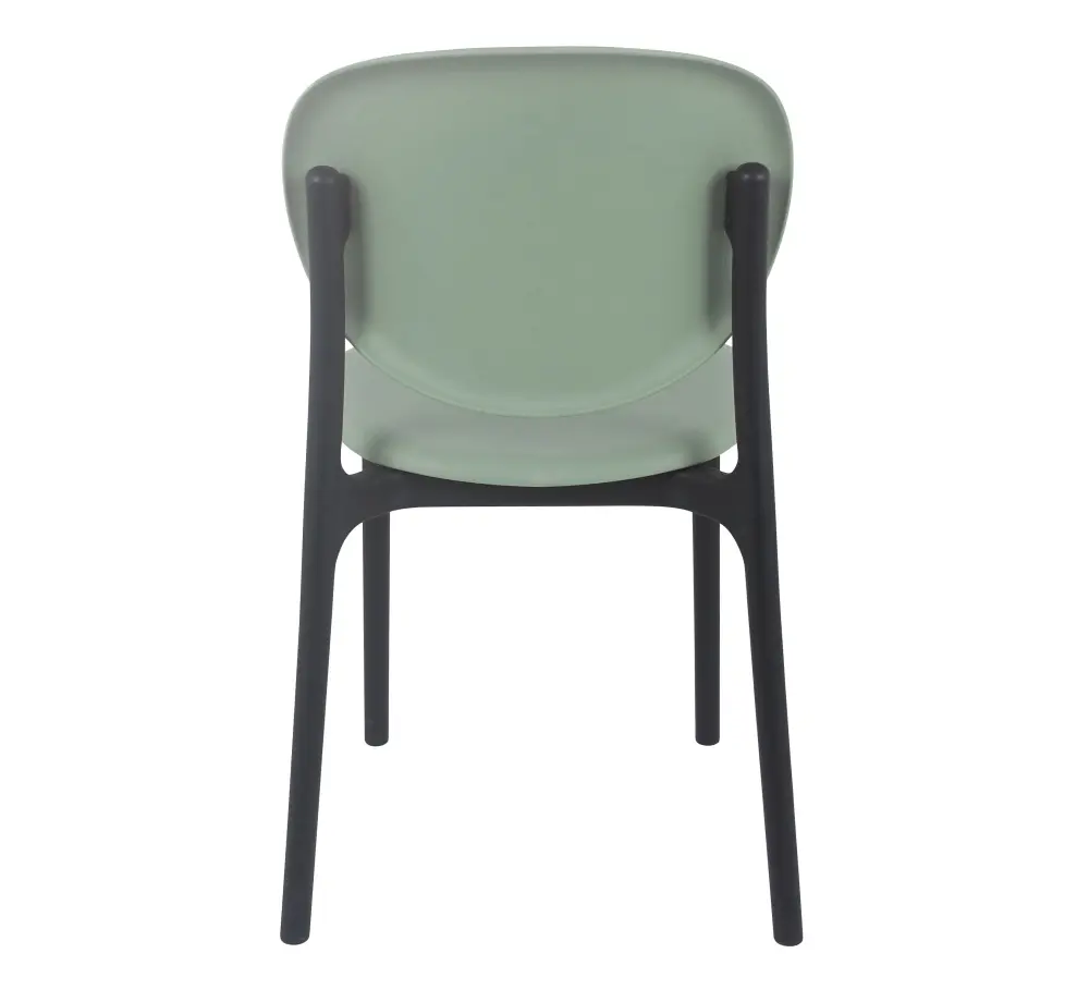 Стул пластиковый SHT-S180 зеленый / черный  (SHF) | Интернет магазин Масса Мебель