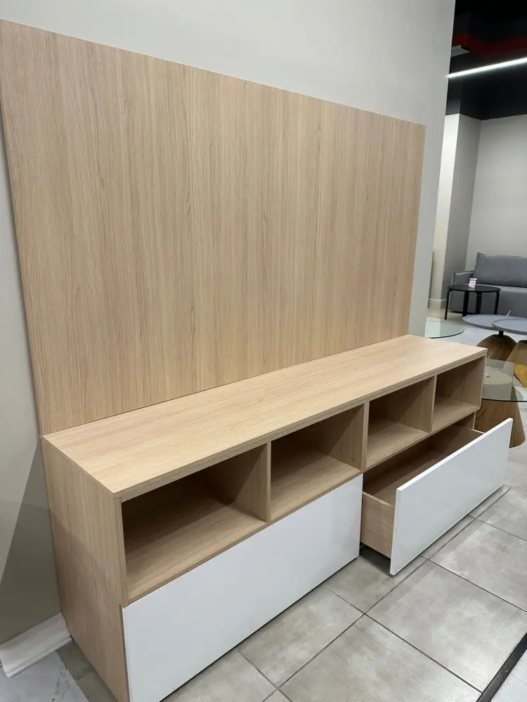 Гостиная MASSA композиция 5 с тумбой ТВ  Выставочный образец - интернет магазин Масса Мебель