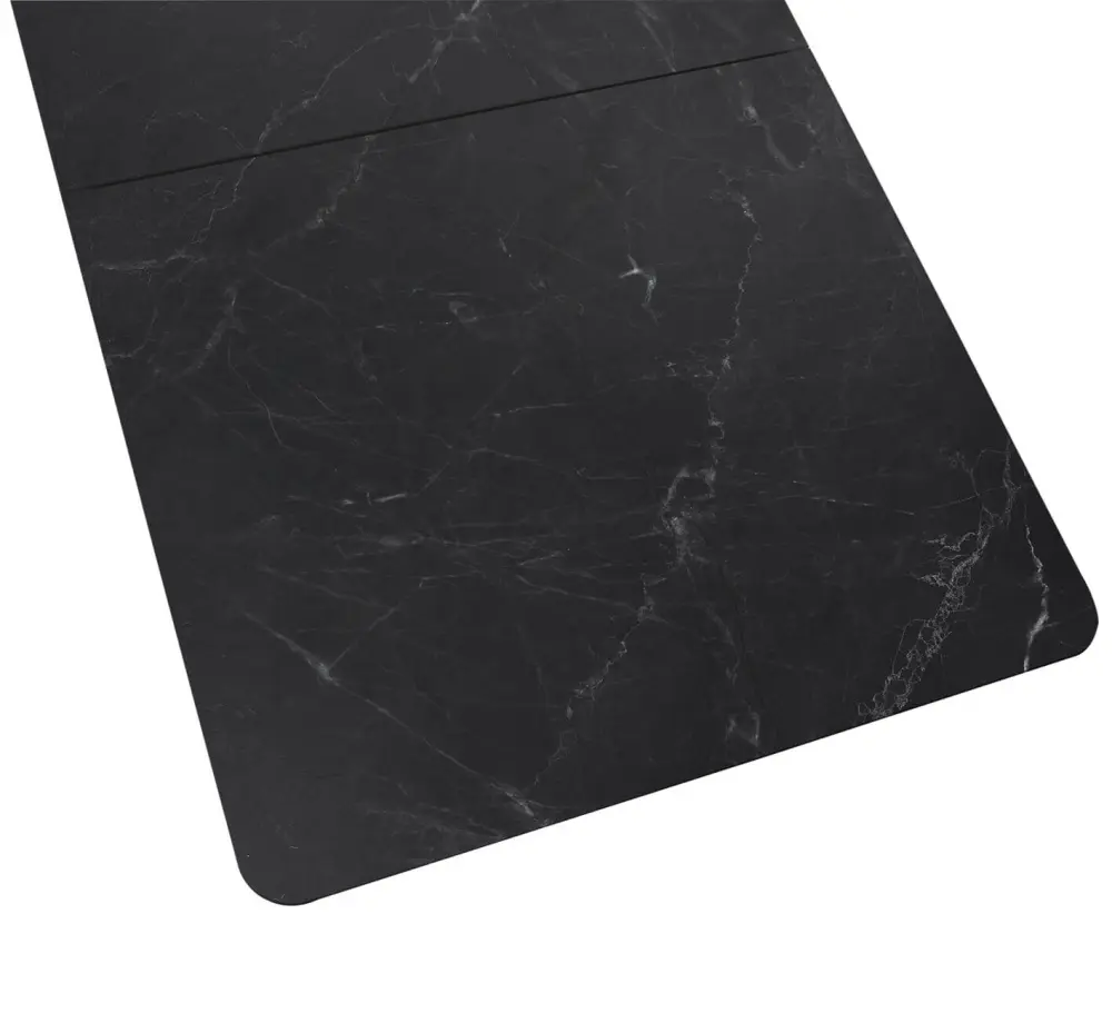 Стол обеденный раскладной SHT-T76 серый мрамор /черный (SHF) снято | Интернет магазин Масса Мебель