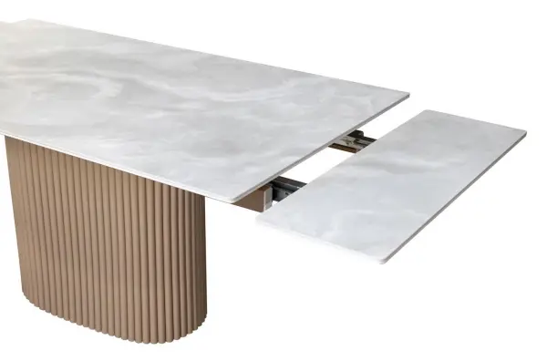 Стол обеденный раскладной Карл (Бежевый)