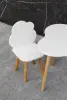 Стул "Облако" белый/ дерево ДМ002 (ANT) | Интернет магазин Масса Мебель