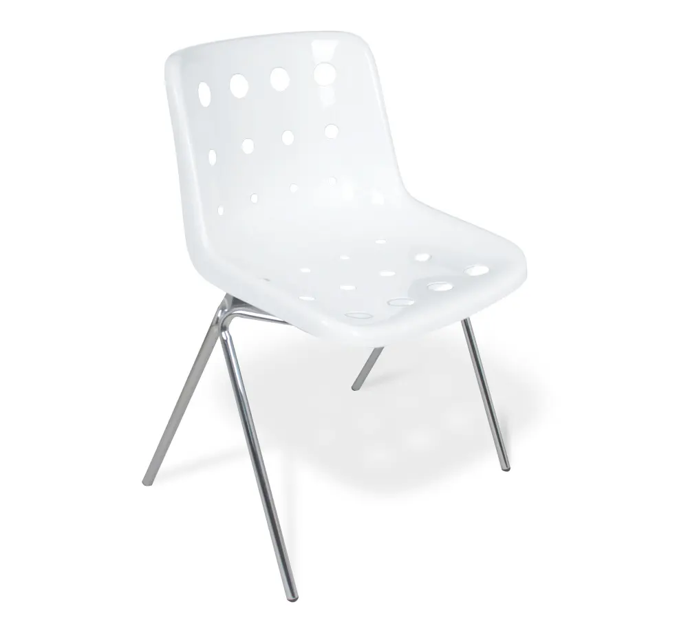 Стул твердый SHT-S179 белый / хром (SHF) снято | Интернет магазин Масса Мебель