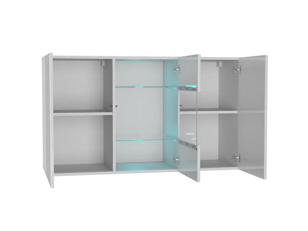 Комод Point Т-1.2 Белый глянец (NK) - интернет магазин Масса Мебель