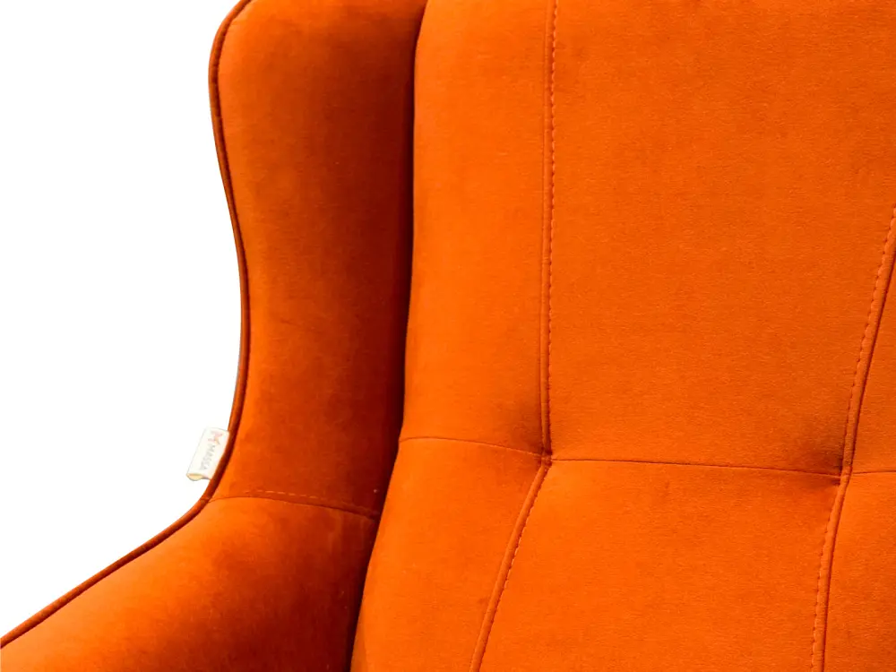 Кресло Bella велюр (Турция) (Оранжевый)
