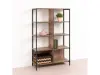 Стеллаж Трувор 13.151.02 N Гранж Песочный (Mob) | Интернет магазин Масса Мебель