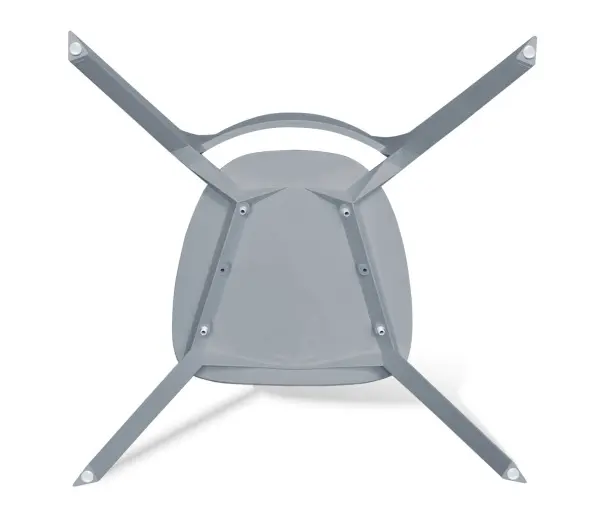 Стул SHT-S111-P пластик серый SHF Выставочный образец - интернет магазин Масса Мебель