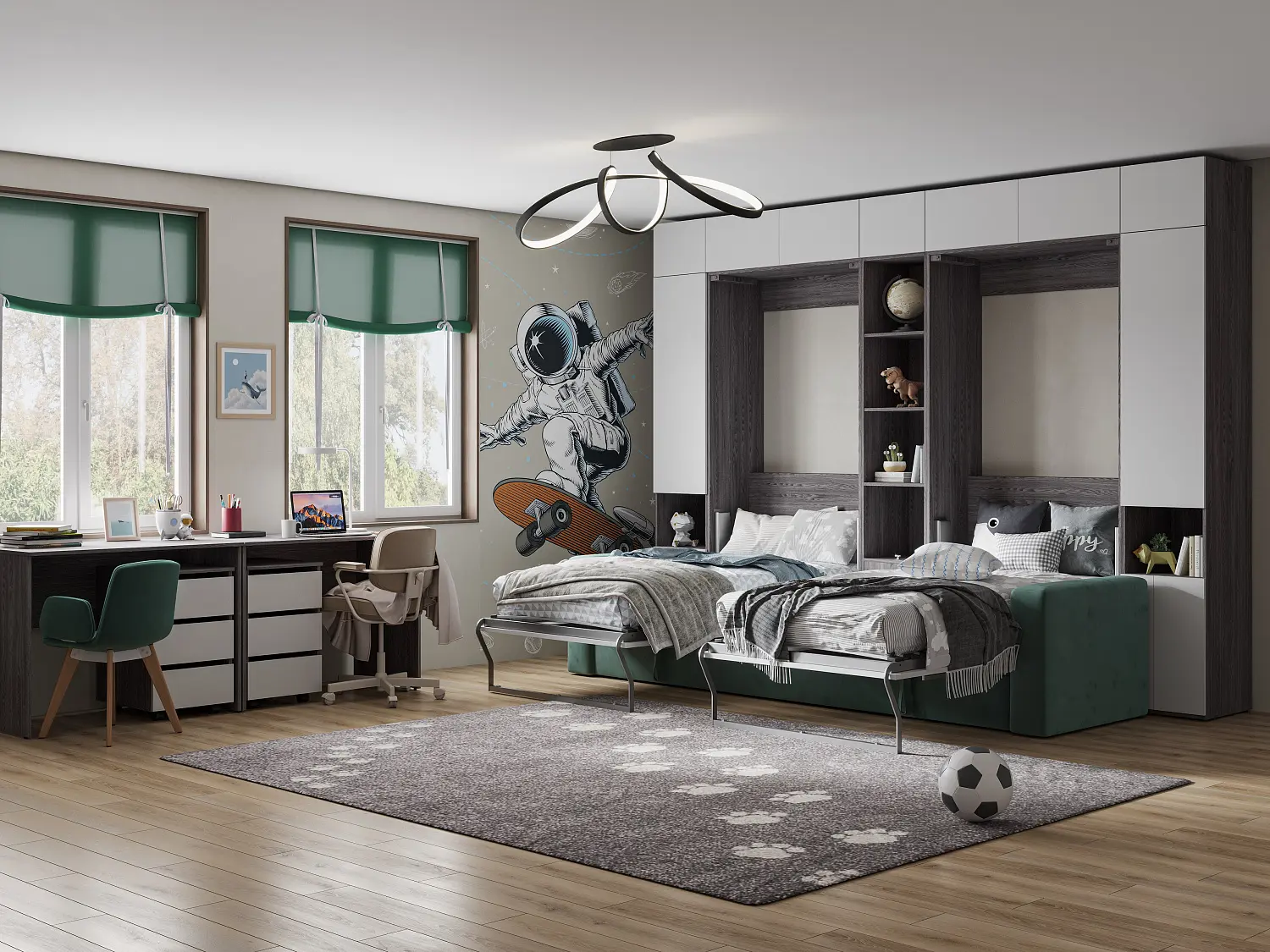 Диван большой к кровати-трансформер