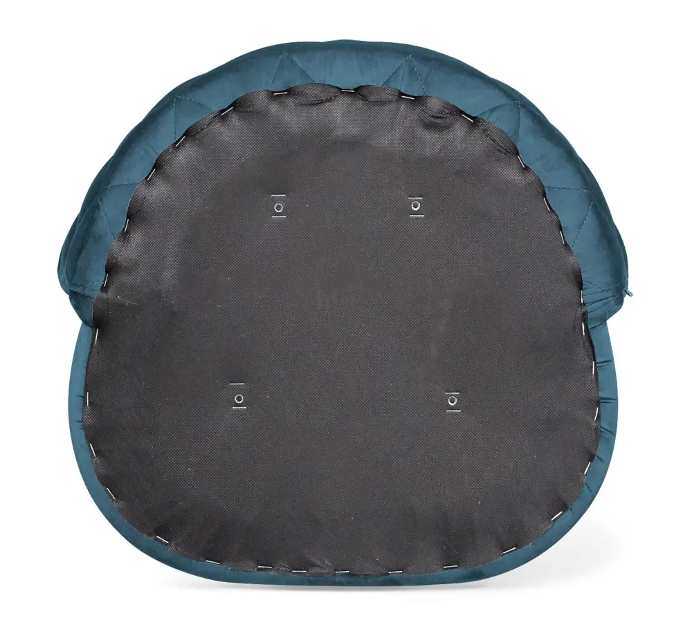 Стул мягкий SHT-ST36-1/S37 тихий океан / золото (SHF) | Интернет магазин Масса Мебель