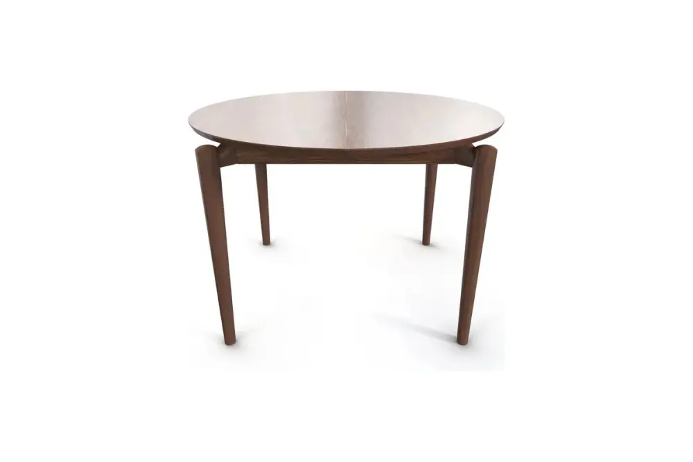 Стол обеденный круглый Морена Светлый Дуб (Темный Орех)