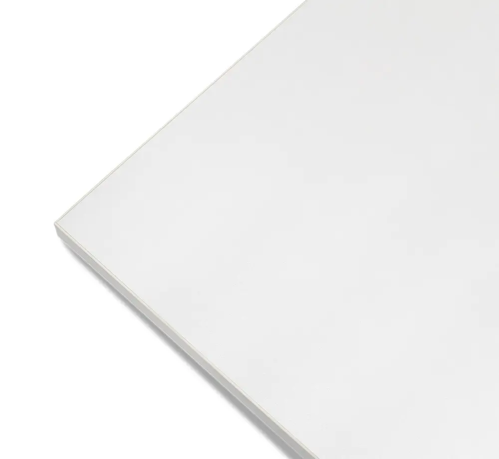 Стол обеденный квадратный SHT-TU14/80/80 ЛДСП белый муар / золото / белый снег(SHF) | Интернет магазин Масса Мебель