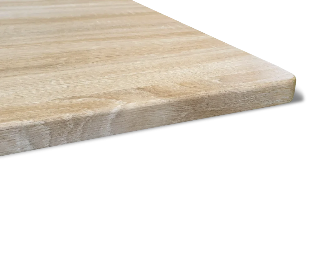 Стол обеденный SHT-TU14/120/80 МДФ белый муар / дуб сонома светлый (SHF) | Интернет магазин Масса Мебель