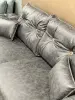 Диван прямой MONZA CASA 10 серый (Турция)