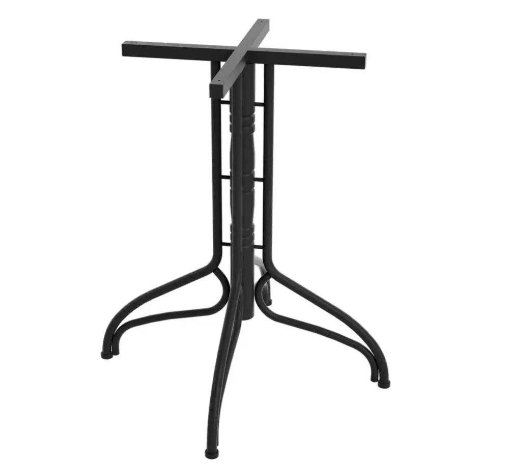 Стол пластиковый квадратный SHT-TU25/TT30 83/83 черный муар / черный(SHF) | Интернет магазин Масса Мебель