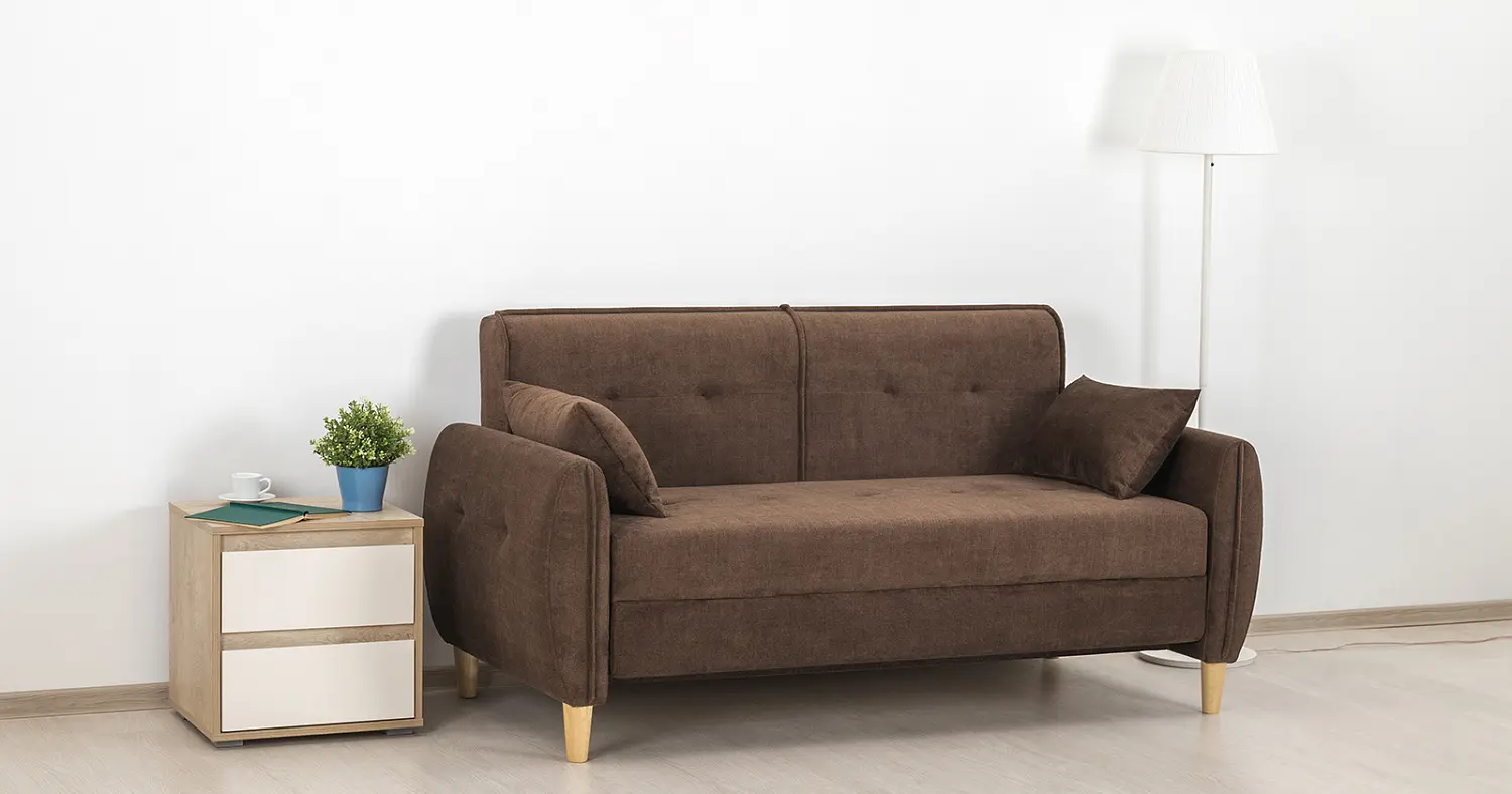 Диван прямой Анита еврокнижка, велюр (NG)