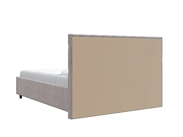 Кровать мягкая двуспальная Роксана 180х200 (MSS) (Коричневый)