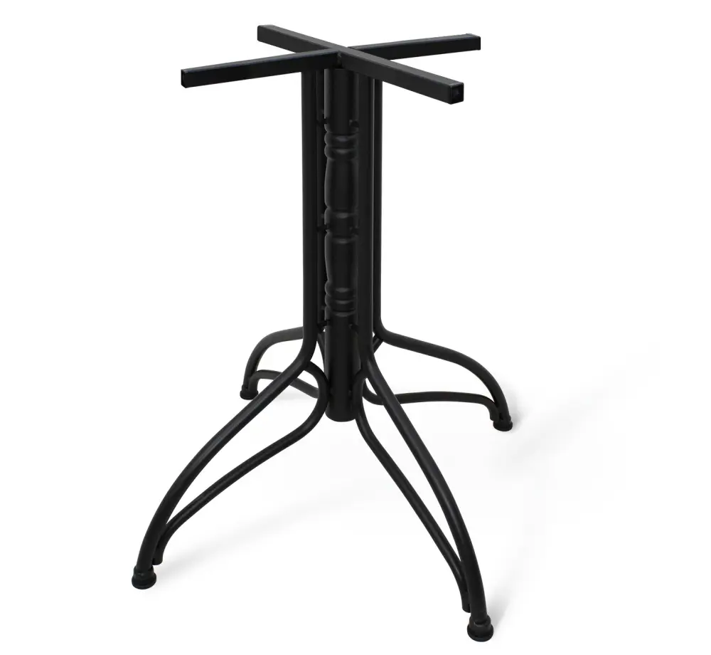 Стол обеденный круглый SHT-TU25/80 МДФ черный муар / палисандр (SHF) - интернет магазин Масса Мебель