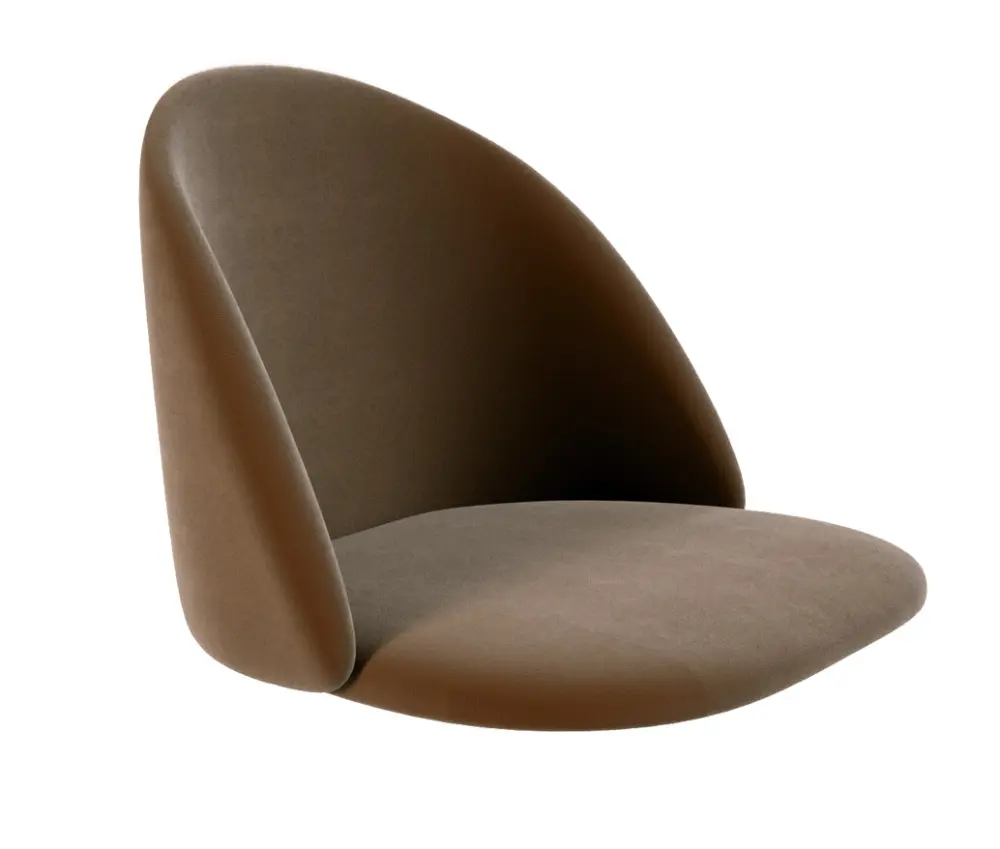 Стул мягкий SHT-ST35/S64 кофейный ликер / черный муар (SHF) | Интернет магазин Масса Мебель