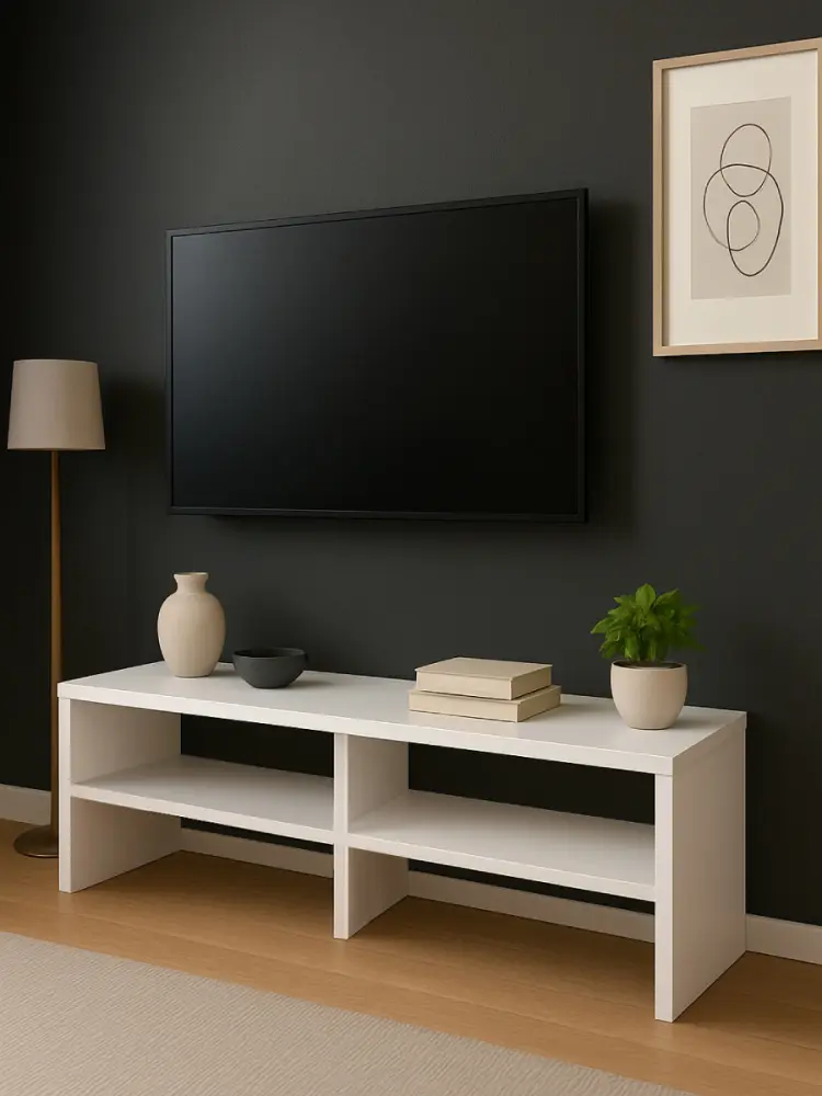 Тумба под телевизор 160 см с двумя полками MASSA | Интернет магазин Масса Мебель
