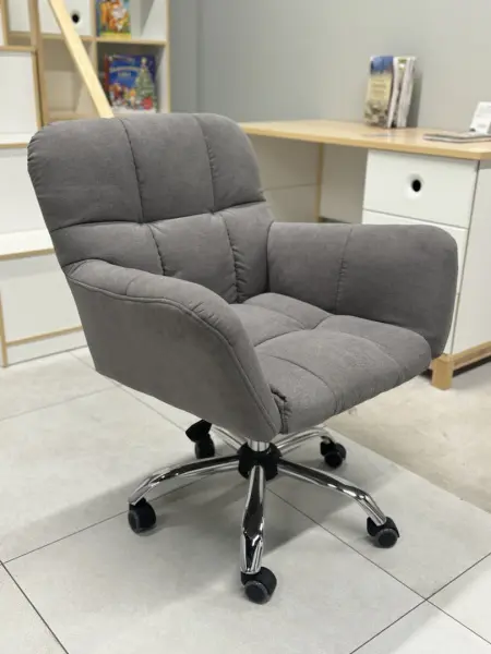 Кресло офисное  БЕТТА (Серый) (EL) Выставочный образец - интернет магазин Масса Мебель