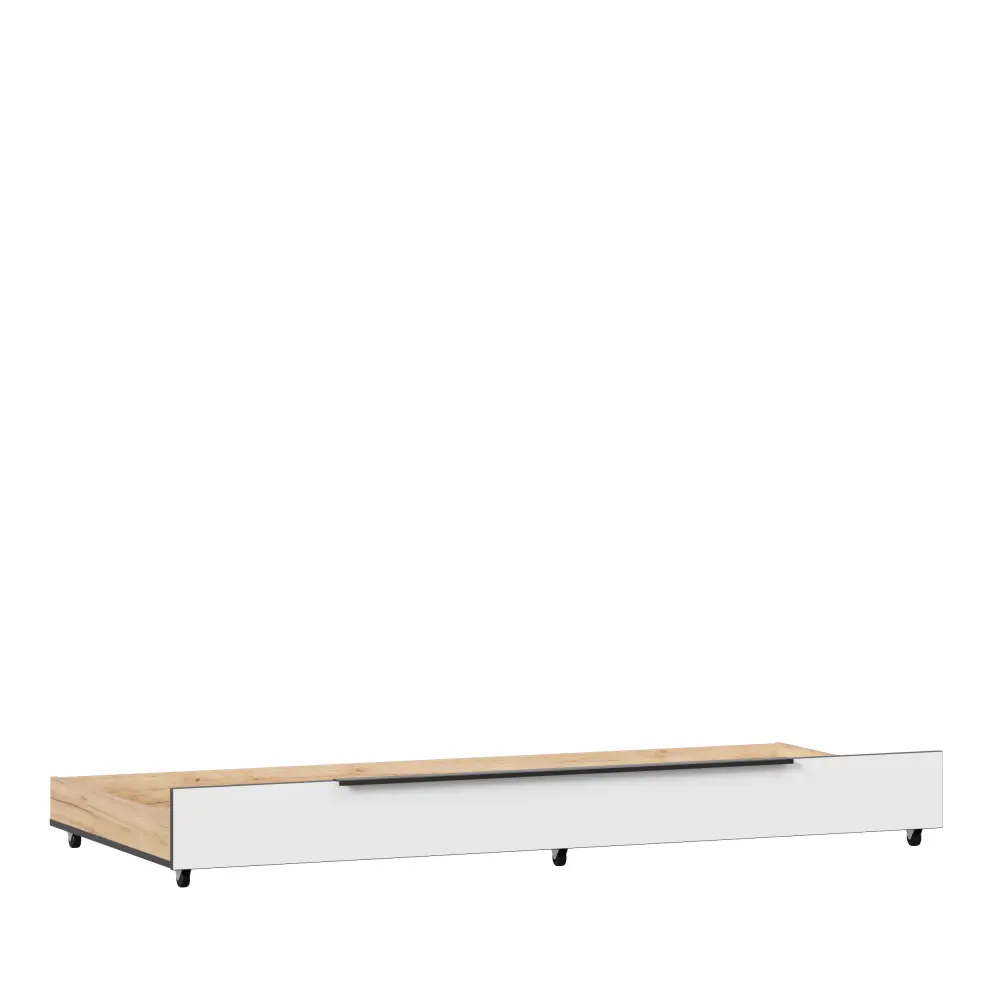 Ящик выкатной для кровати-чердака Урбан  (Дуб Золотой/Белый) ЛД - интернет магазин Масса Мебель