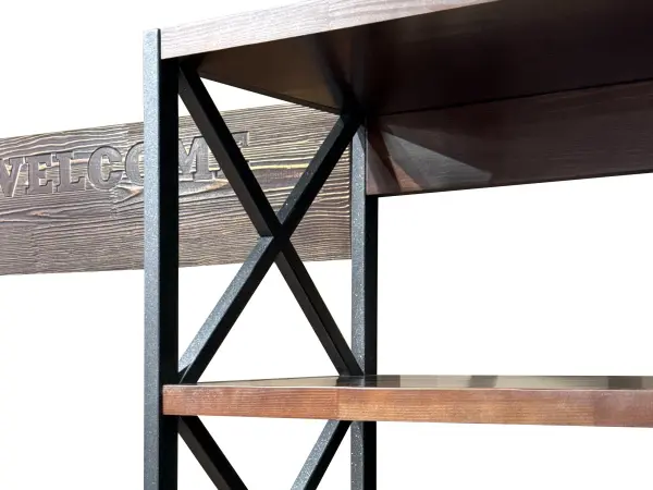 Прихожая Лофт 2 ирокко морение (ARG) - интернет магазин Масса Мебель