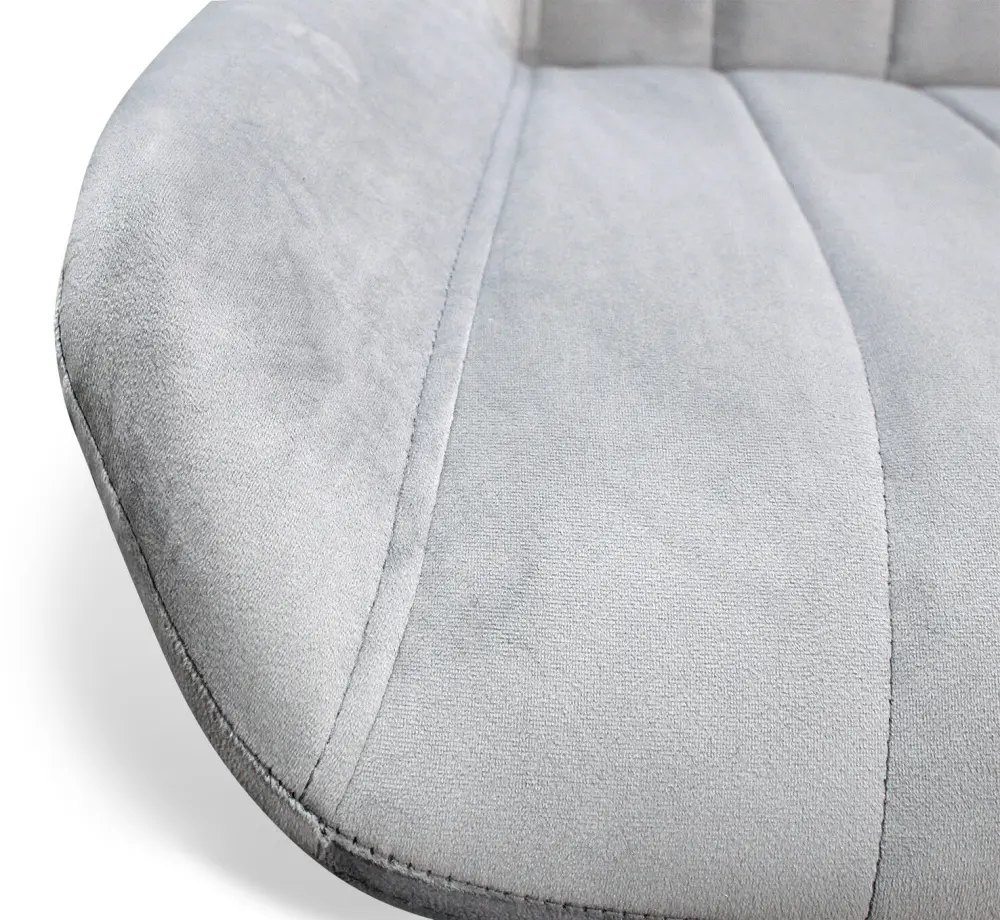 Стул мягкий SHT-ST37/S37 серое облако / черный муар (SHF) - интернет магазин Масса Мебель