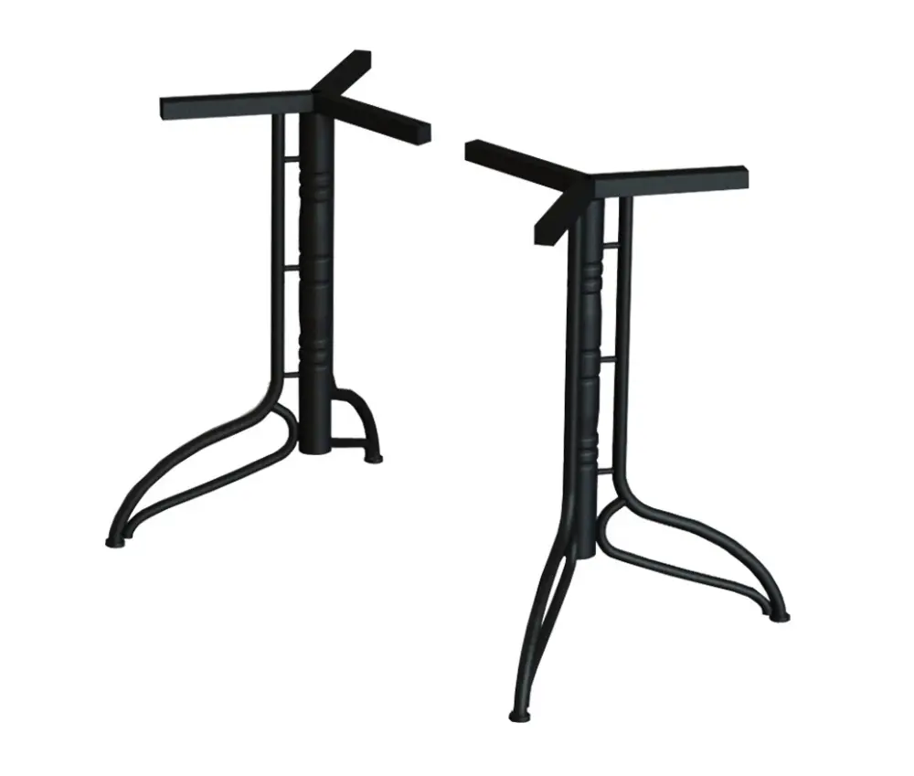 Стол обеденный SHT-TU20/TT32 118/77 стекло/МДФ черный муар / античный белый (SHF) снято | Интернет магазин Масса Мебель