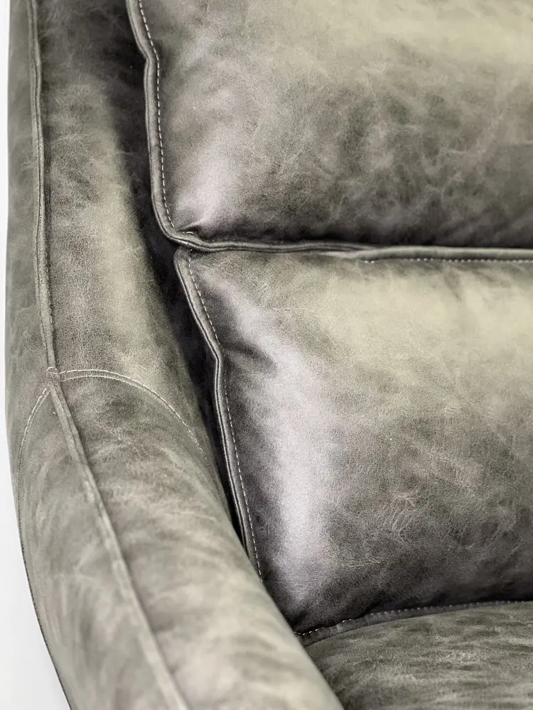 Кресло MONZA эко-замша (Турция) (Серый)