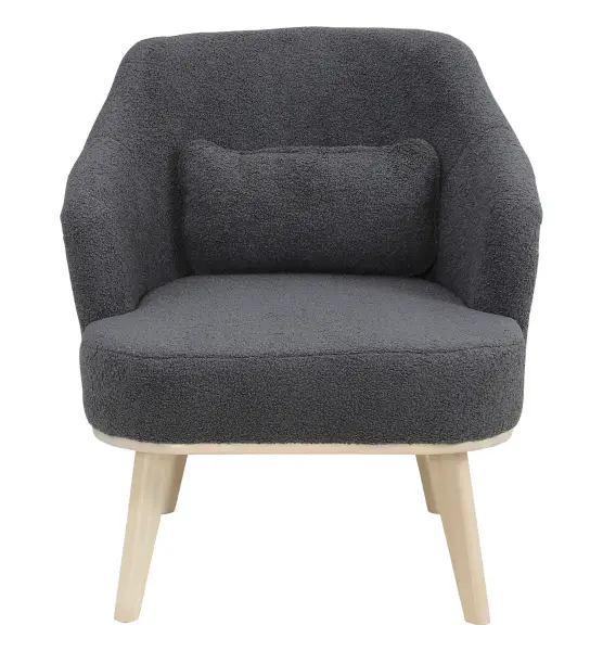 Кресло отдыха Комфорт-5 Низкая спинка (Серый)