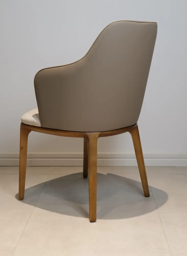 Cтул мягкий Ласкала (Темный Орех /Бежевый)