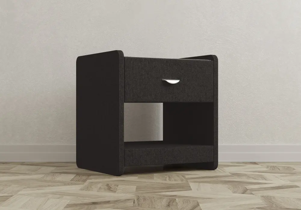 Тумба прикроватная Люкс 1 ящик  (SM) - интернет магазин Масса Мебель