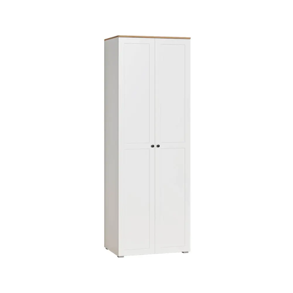 Комплект мебели в прихожую Остин №1 Белый/Дуб золотой (Mob) | Интернет магазин Масса Мебель